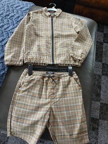 Next boys 2 piece Jacket & shorts pristine