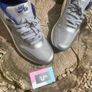 Get 1 of 1 Premium Leather and Mesh Silver Air Max 1s Image 2
