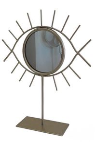 Mirror DARIUS W21xH25cm w/base gold