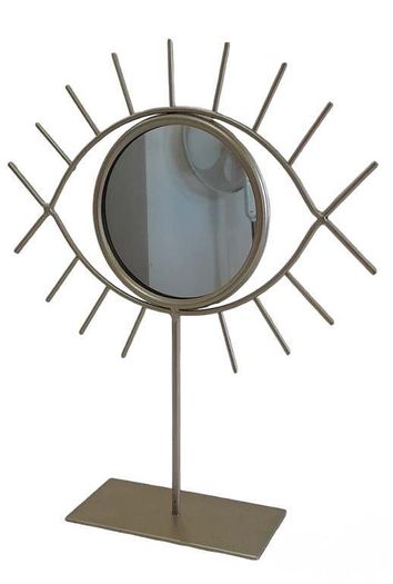 Mirror DARIUS W21xH25cm w/base gold