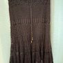 Crochet Brown Skirt Image 5