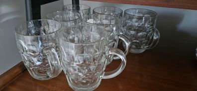 Beer Glasses / Tankard x 6 Heineken
