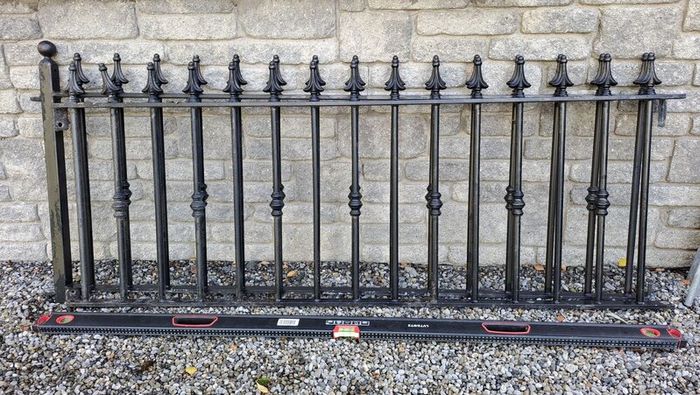 Galvanised Steel Railing (7.2m length)