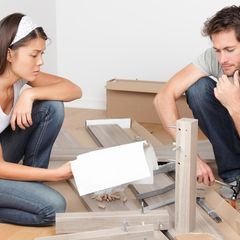 IKEA flat pack furniture assembly