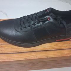 Mens leather Shoes Black and brown