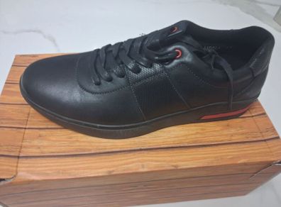 Mens leather Shoes Black and brown