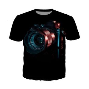 T-shirt XLarge 3D Camera Black Sony a7 Print