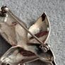 sterling silver humming bird brooch Image 9
