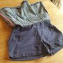 Cute GAP Girls Denim Stiched Skirt Age 3 Yrs Image 9