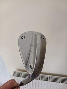 Taylormade wedge 54.11 with milled grind raw face