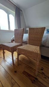 2 Rattan Wicker Chairs from Ikea. Need to go ASAP