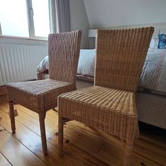 2 Rattan Wicker Chairs from Ikea. Need to go ASAP. Offers welcome