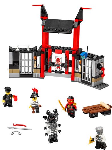 Lego Ninjago 70591: Kryptarium Prison Break-out (2016) 100% Complete (NO BOX)
