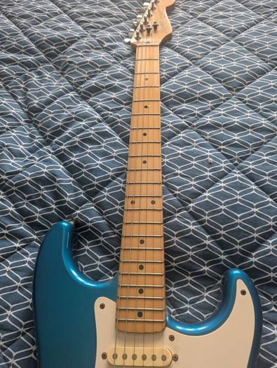 Squier Stratocaster (vintage, Metallic blue)