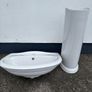 Hand Basin and Pedestal Image 3