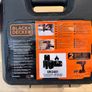 Black and Decker Hammer Drill with battery, charger and kit box Image 2
