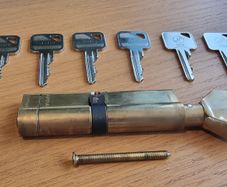 Door Lock Cylinder Brass