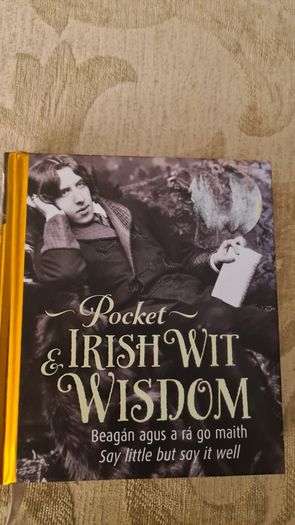 Pocket Irish With And Wisdom. Hardback In Very Good Condition.