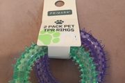 2 x dog teething /chew toys