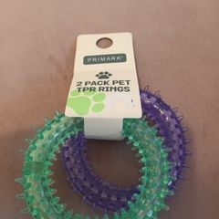 2 x dog teething /chew toys