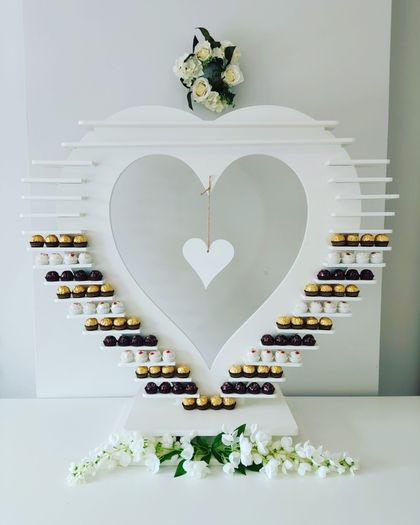 HIRE Wedding post box/Ferrero Rocher Stand/Easel/Centerpieces/Welcome Mirror Sign/Postbox HIRE