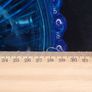 Art Deco Josef Inwald Poisson Volant Fish Centerpiece Set Blue Glass 1930s Rare Image 5