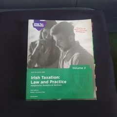 Irish Taxation: Law and Practice