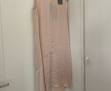 Allsaints Ellie Dress Eggshell Pink UK 10 BNWT