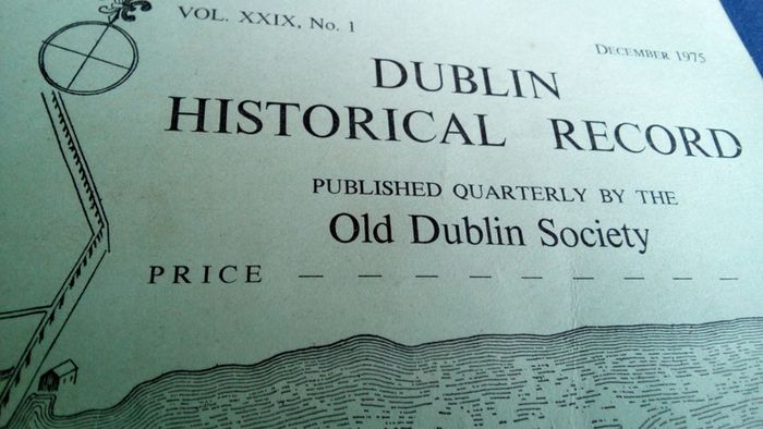 Dublin Historical Record. December 1975.