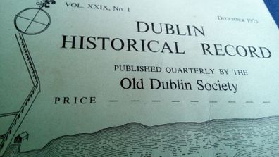 Dublin Historical Record. December 1975.