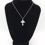Signed British Sterling Silver Cross On 925 Chain Image 10