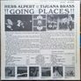 Herb Alpert & Tijuana Brass Going Places LP Image 2