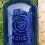 Antique Cobalt Blue Embossed PHILLIPS MILK of MAGNESIA The Chas. H. Phillips Chemical Company Glenbrook, Conn. Medicine Bottle Image 7