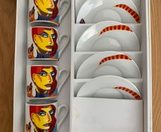 Graham Knuttel Tipperary Crystal Coffee Set NEW in Box