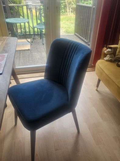Wood Dining Table & 4 Chairs