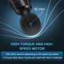 Massage Gun Deep Tissue, Muscle Percussion Massager with 30 Speeds Quiet Hand Massagers with LCD Touch Screen 10 Heads for Shoulder Body Back Relaxation Image 5