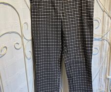 Black and white Pants