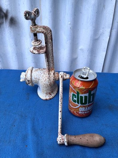 vintage meat grinder
