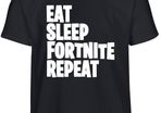 Eat Sleep Fortnite Repeat Youth TShirt - Fortnite Shirt - Fortnite T Shirt - Fortnite Clothing - Fortnite Birthday Party