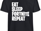 Eat Sleep Fortnite Repeat Youth TShirt - Fortnite Shirt - Fortnite T Shirt - Fortnite Clothing - Fortnite Birthday Party