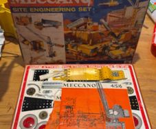 Vintage Meccano Site Engineering Set No. 5 Boxed with All Manuals & Instructions