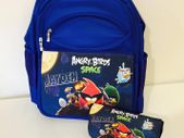 Personalised Angry birds School Backpack and pencil case set / back to school stationery