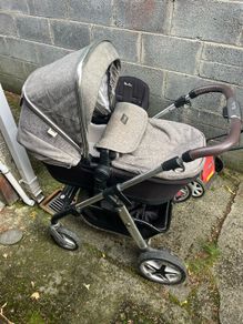 Silver cross travel set