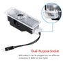 LED Car Door Welcome Courtesy Lamp Projector Light For BMW 50th F12 F13 F30 E60 E65 E66 E67 F18 E63 F01 F02 X1 X3 4 5 6 7 Serie Image 3