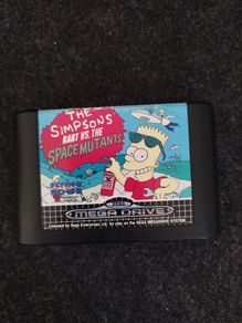 The Simpsons Bart vs the Space Mutants. Sega Megadrive