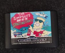 The Simpsons Bart vs the Space Mutants. Sega Megadrive