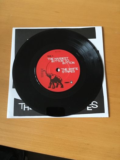 The White Stripes The Hardest Button to Button 7 inch single