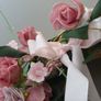 Pink Roses Door Wreath Image 8