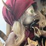 Aughra All Seeing Eye Monster Spooky Creepy Upcycled Doll Makeover Halloween Baby Gift Oddity Image 3