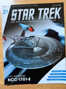 Star Trek The Official Starships Collection magazine issue 21 USS Enterprise E